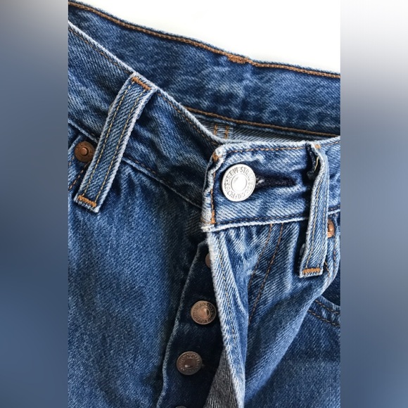 Levi’s Womens 501 Skinny Jeans Size: W25 L28 - Picture 7 of 15